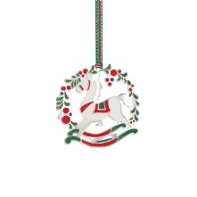 Newbridge Silverware Rocking Horse Christmas Decoration